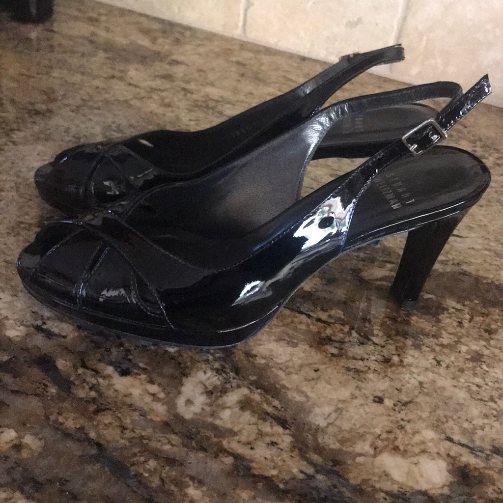 Stuart Weitzman Peekapoo Sling Backs